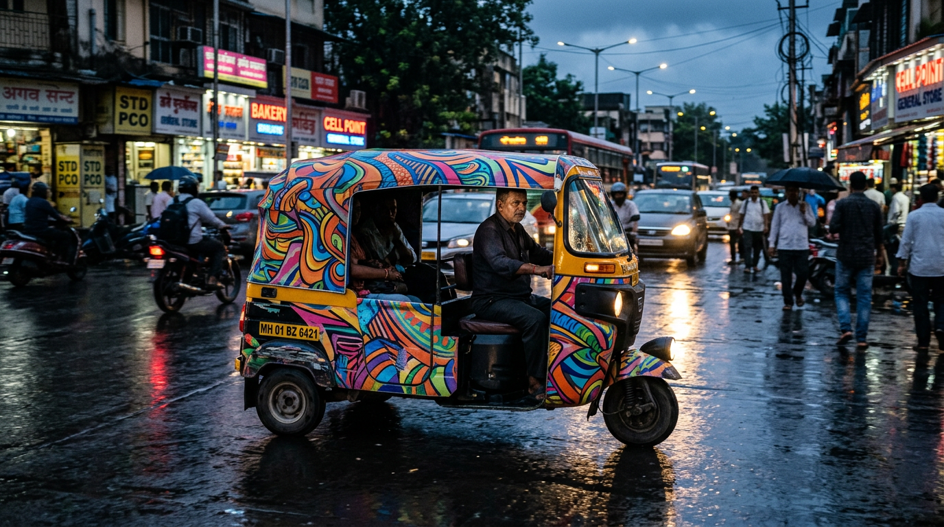 Auto Rickshaw Branding