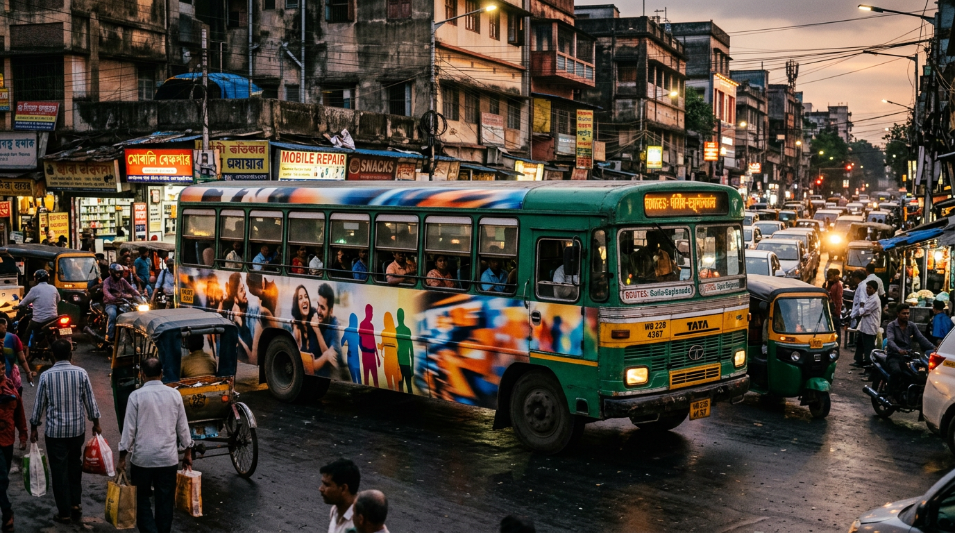 Metropolitan Bus Branding